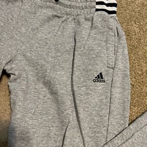 Gray Adidas Sweatpants